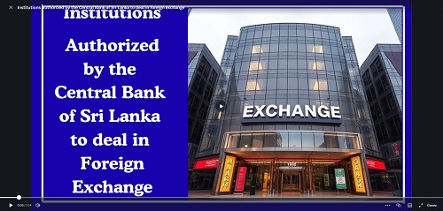 Video on Authorized Institutions
